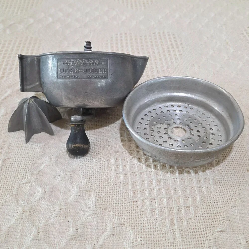 Vintage Central States Mfg Co SPEEDO SUPER JUICER MCM Retro Citrus Hand Crank